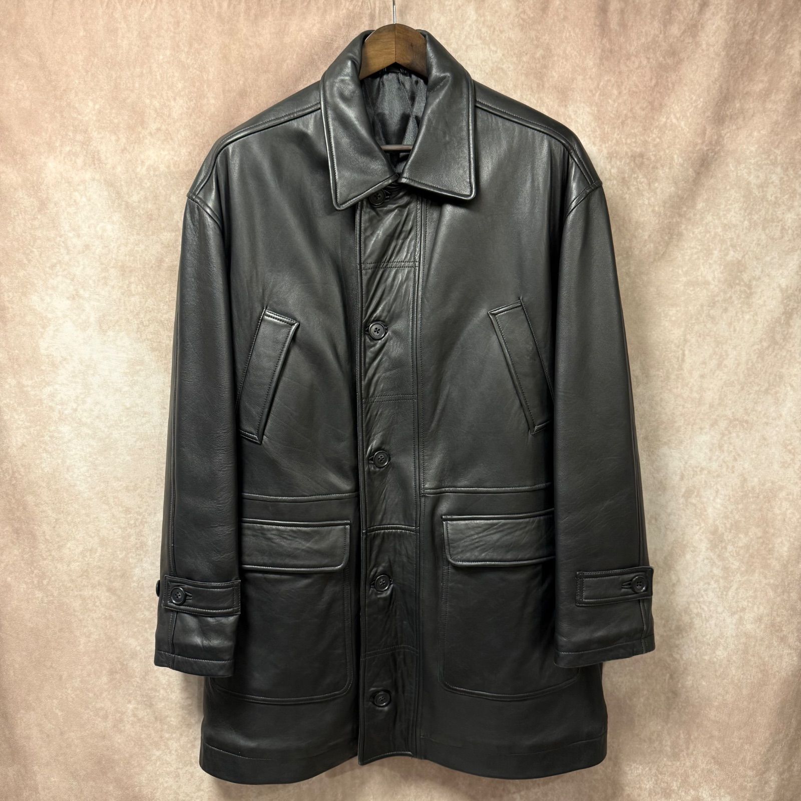 Paul Smith LONDON レザージャケット 黒 90s ビンテージ L相当