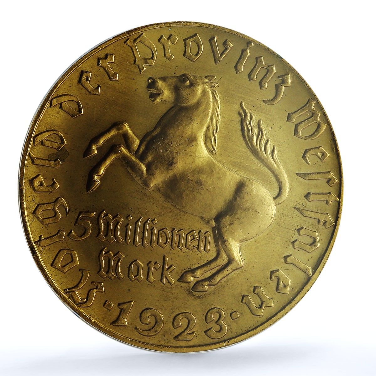 ドイツ ヴェストファーレン 500万マルク フォン シュタイン