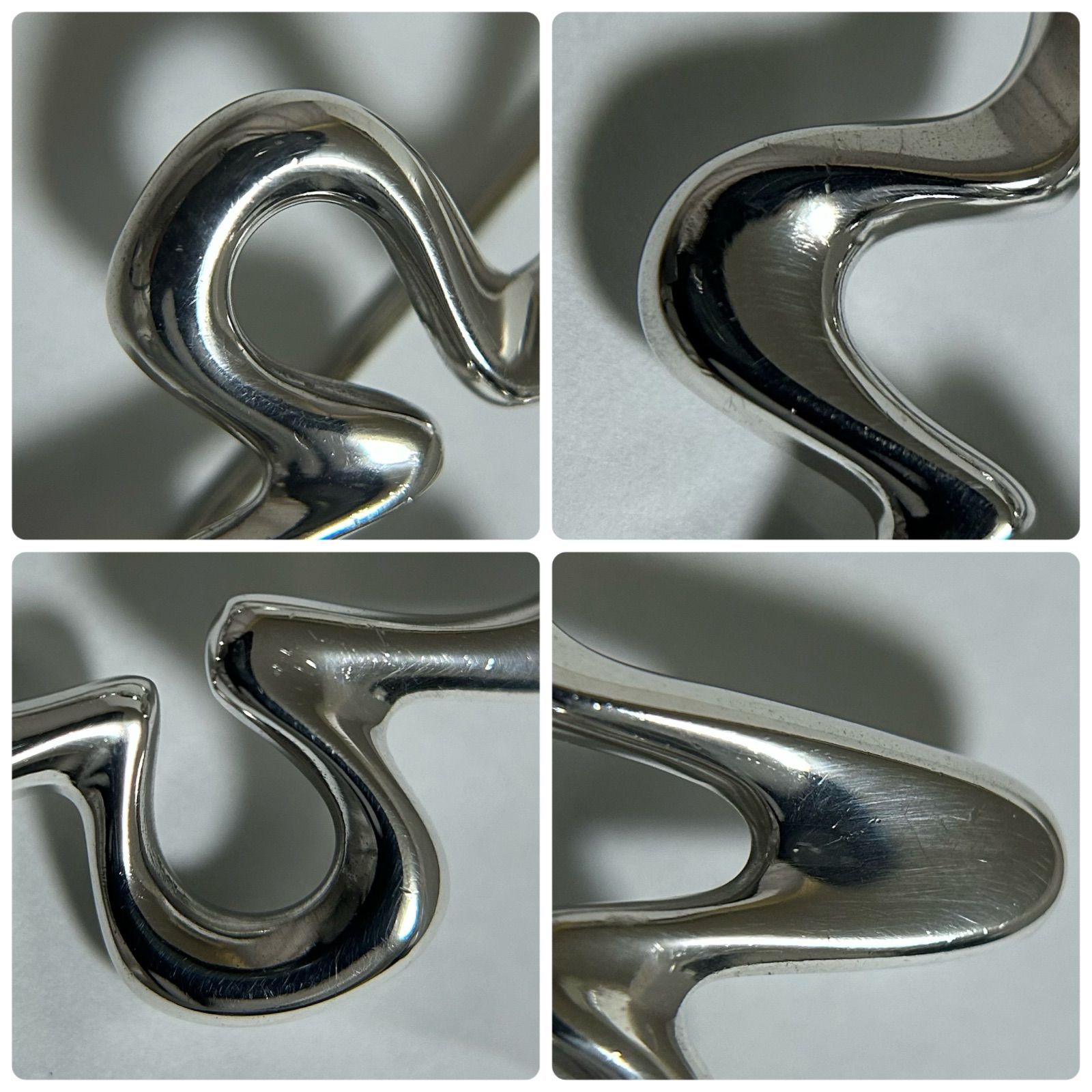 要状態確認】 ジョージジェンセン ブローチ 321 スプラッシュ Silver