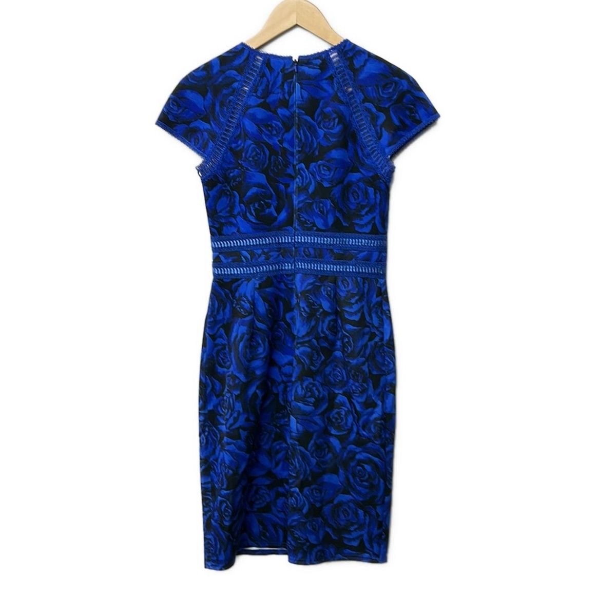 タダシショージ ワンピース サイズ2 M レディース - 黒×ブルー×クリア