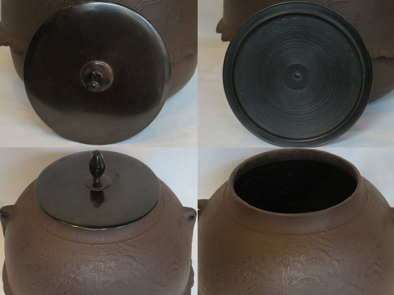 決算）釜師 畠春斎作 模「東京帝室博物館」現国立東京博物館蔵 松梅真