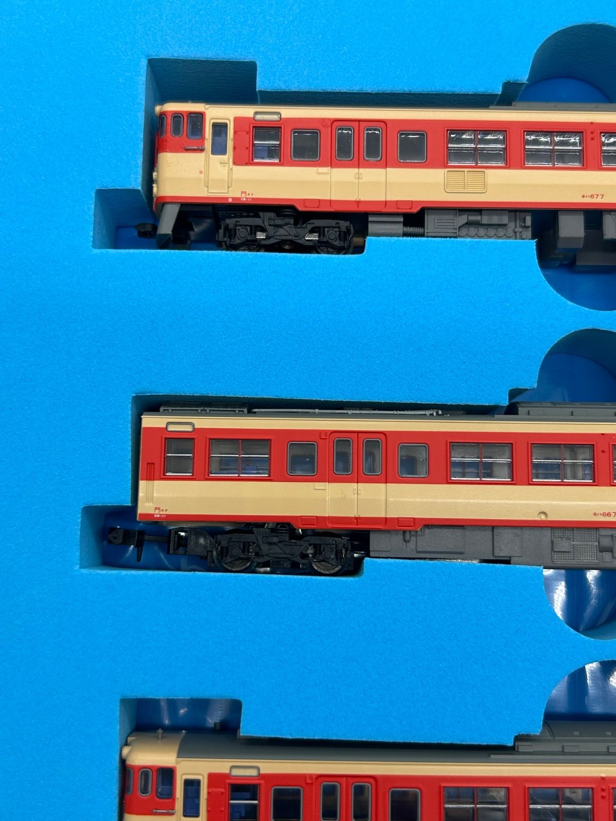 国鉄 キハ66・67系 4両セット 転換クロスシートの近郊型ディーゼルカー