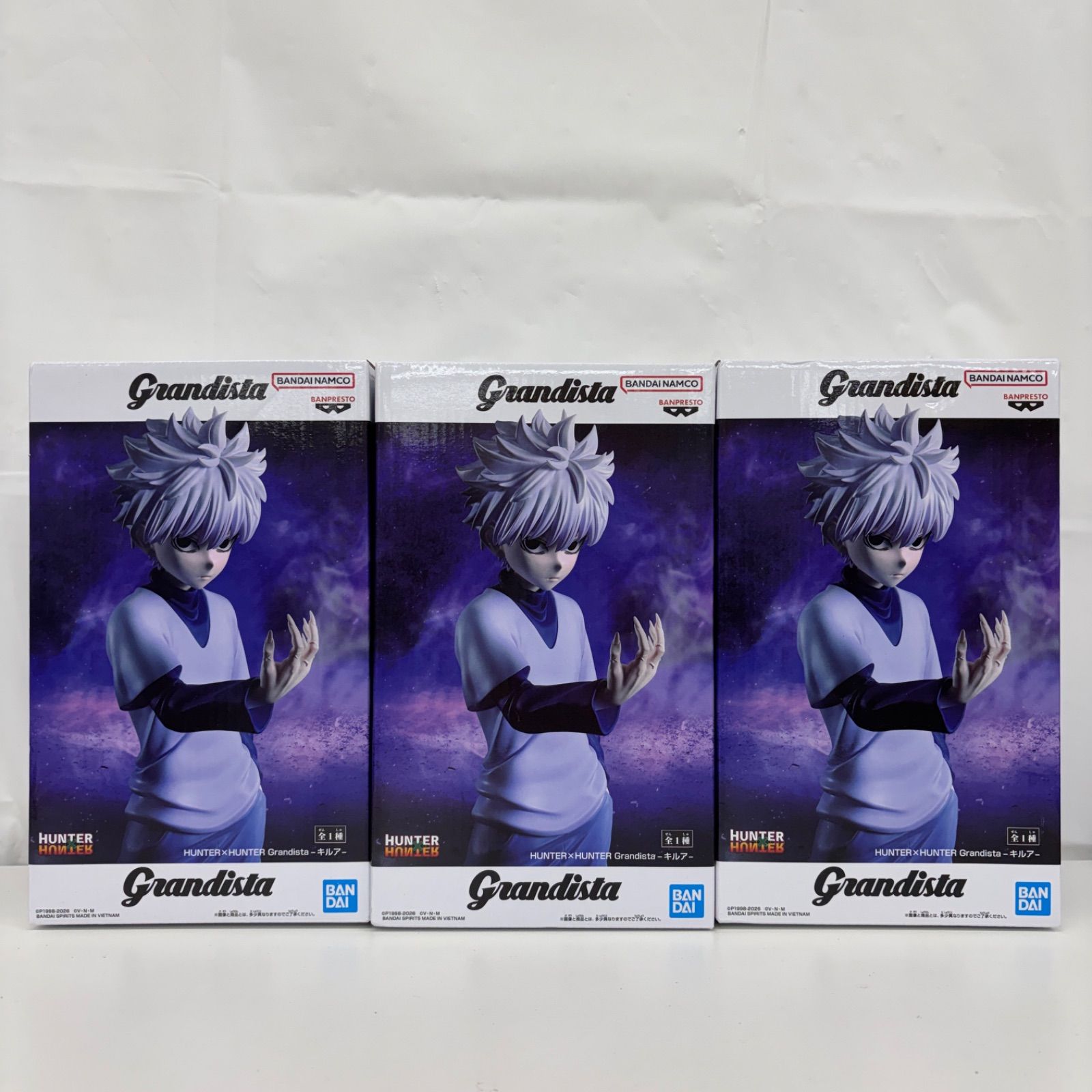 未開封 HUNTER×HUNTER Grandista キルア 3個セット LF2092 f101 - メルカリ