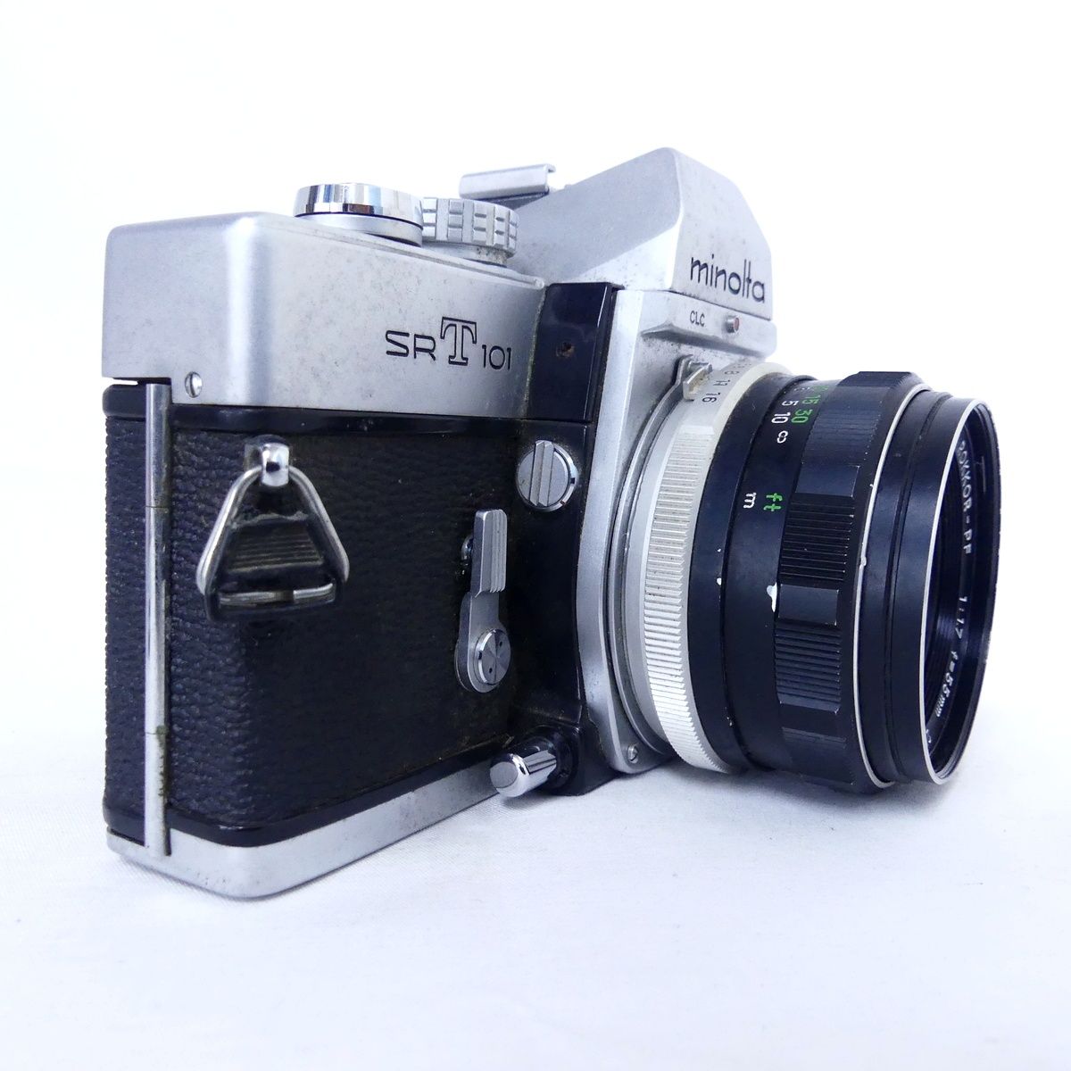minolta ミノルタ SRT101 + MC ROKKOR-PF f1.7 55mm フィルムカメラ