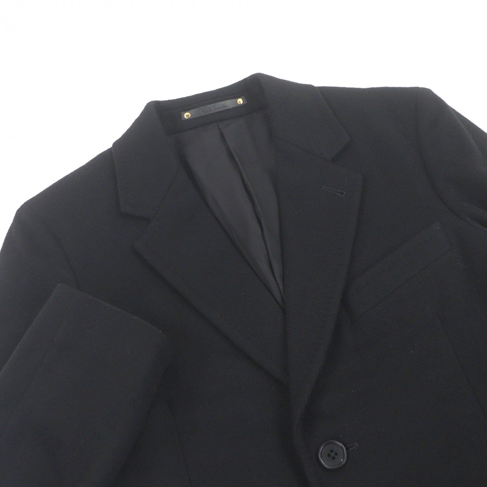 極美品□Paul Smith ポールスミス カシミヤ100％ シングル チェスター