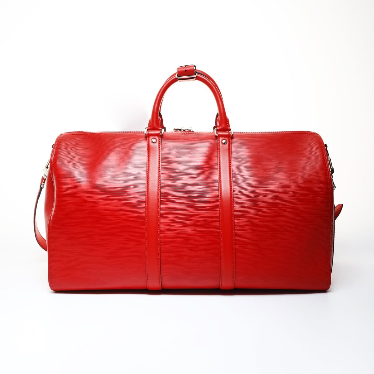 LOUIS VUITTON ルイ・ヴィトン ボストンバッグ ×Supreme エピ キーポル