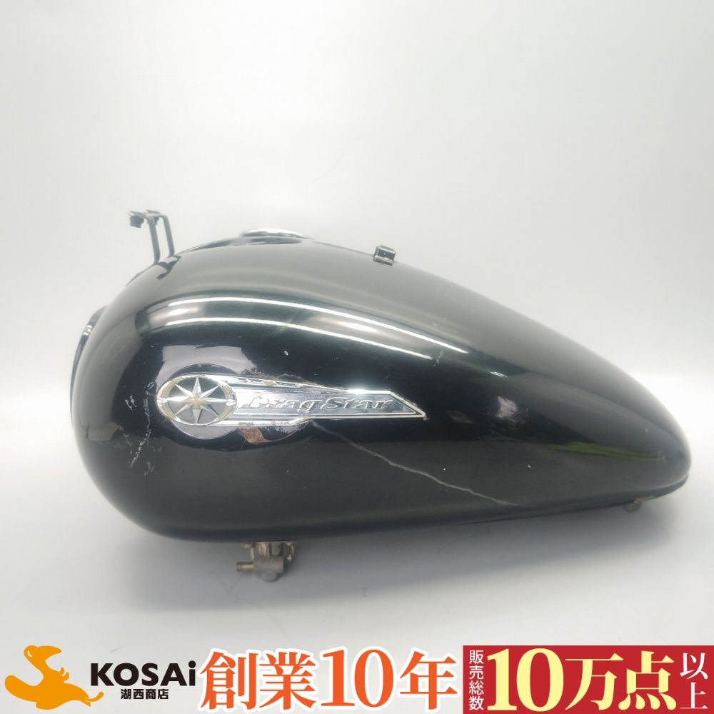 ヤマハ ドラッグスター400(4TR系) 純正 ガソリンタンク 燃料タンク 黒