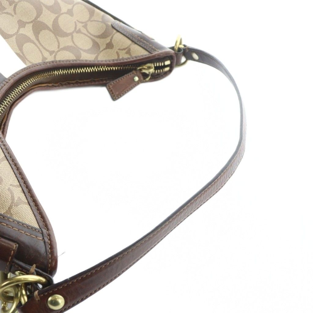 コーチ COACH 13193 ハンドバッグ ショルダー 2WAY ロゴ PVC レザー