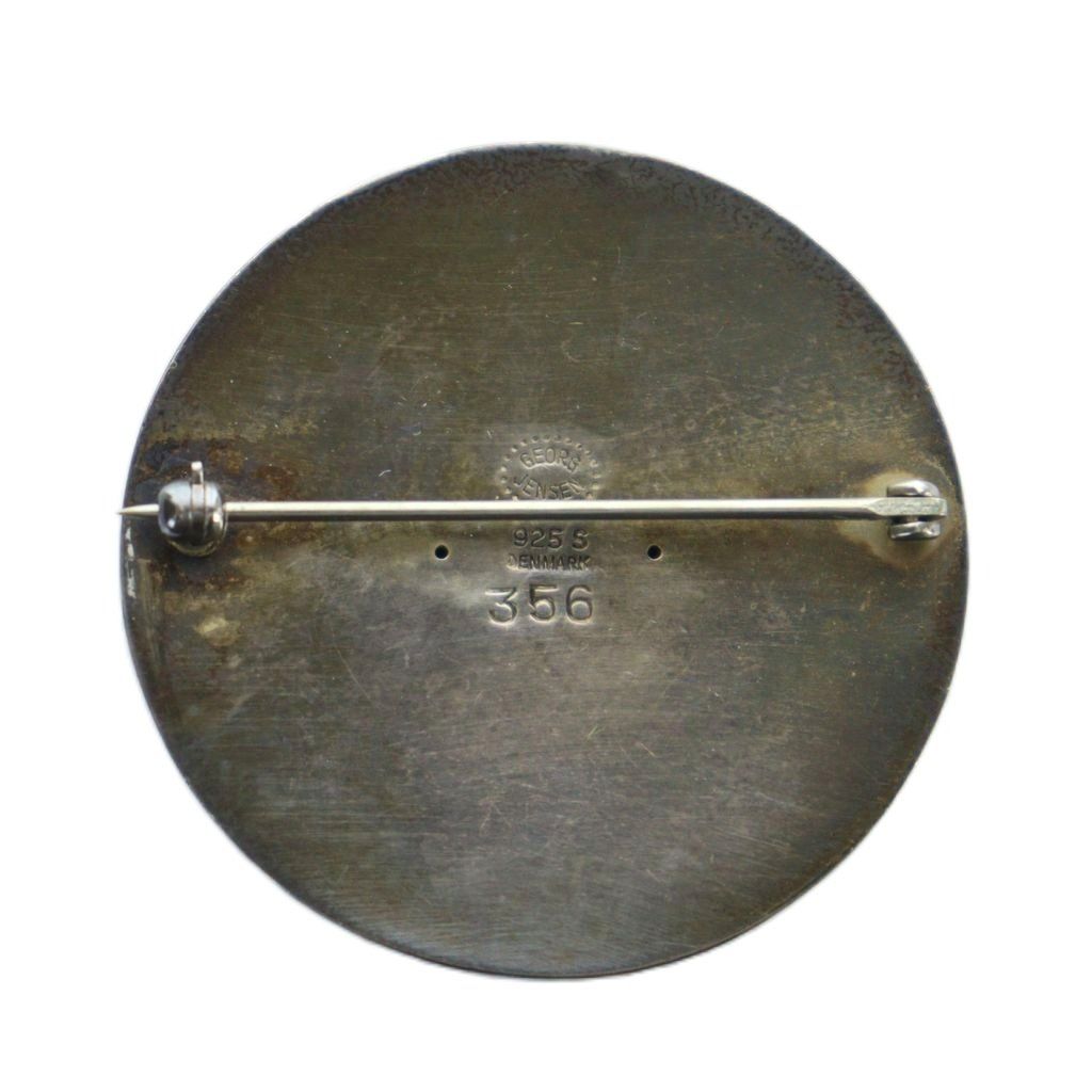 ジョージジェンセン GEORG JENSEN 356 ピンブローチ アクセサリー ロゴ