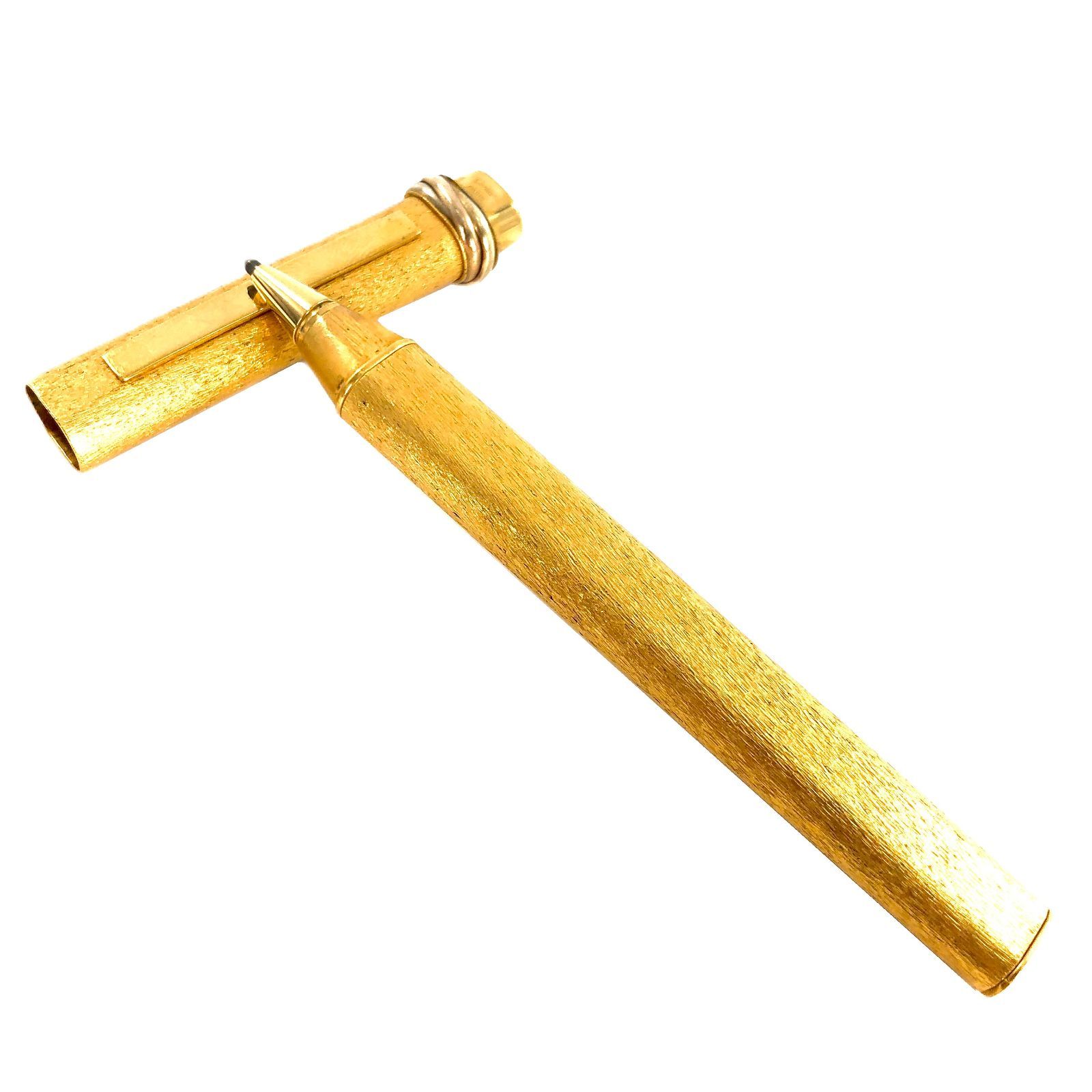 Cartier カルティエ ボールペン トリニティ ゴールド ツイスト式【PF