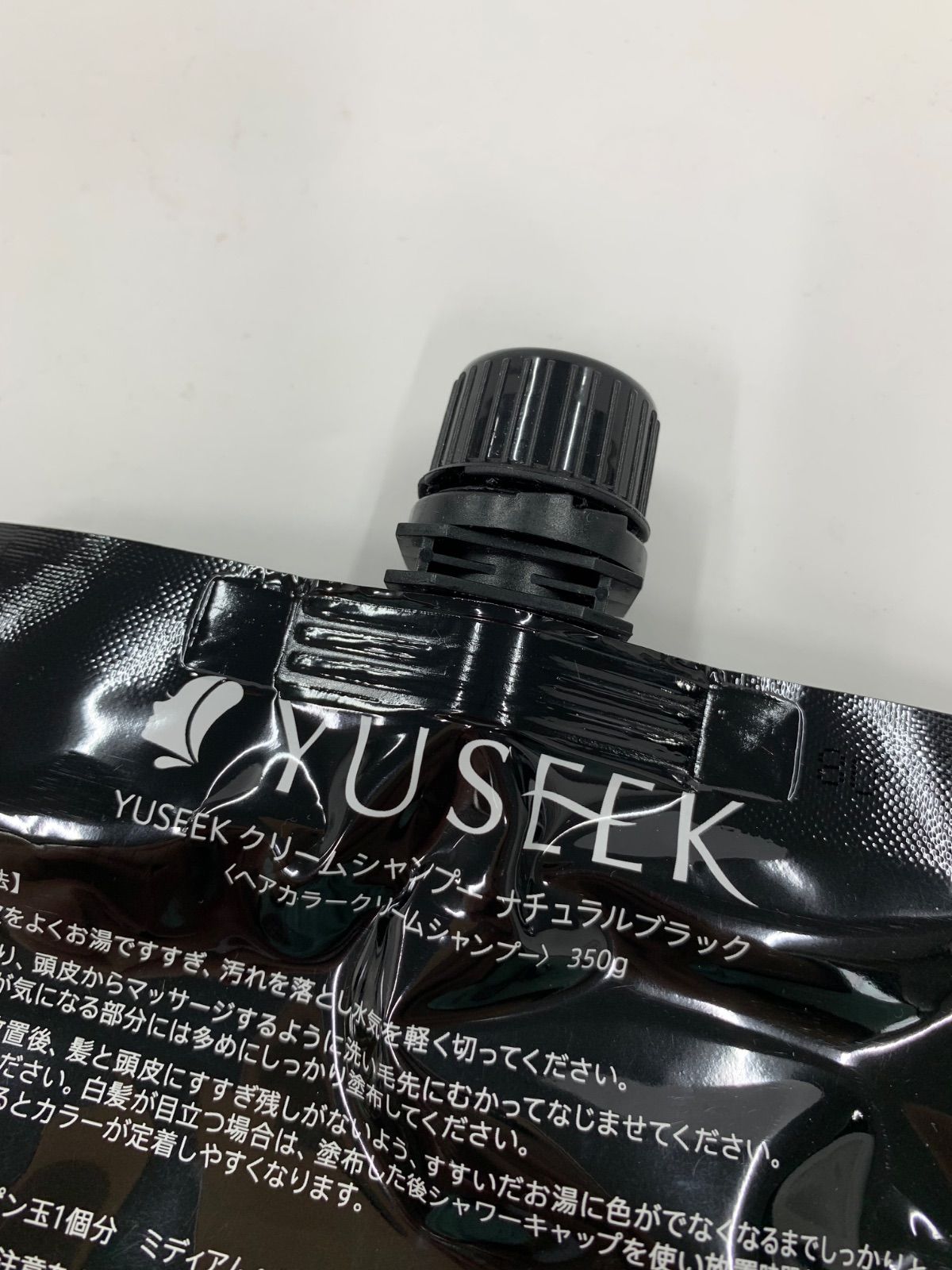S4425 K YUSEEK ユーシーク クリームシャンプー ナチュラルブラック