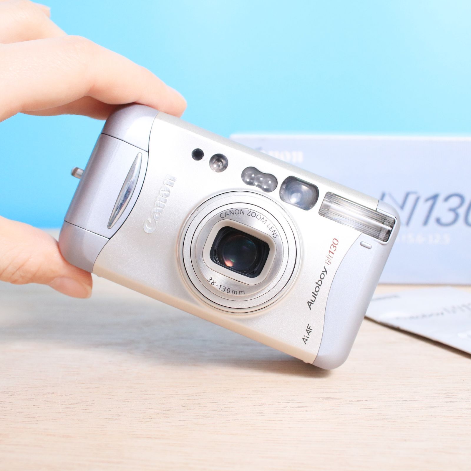 完動品❁ Canon Autoboy N130 キャノン フィルムカメラ フィルム 35mm