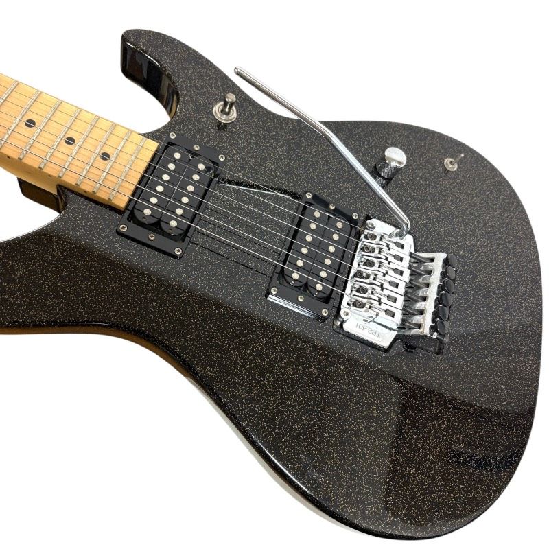 動作品】KILLER SERPENT エレキギター ブラック 音出しOK トレモロ