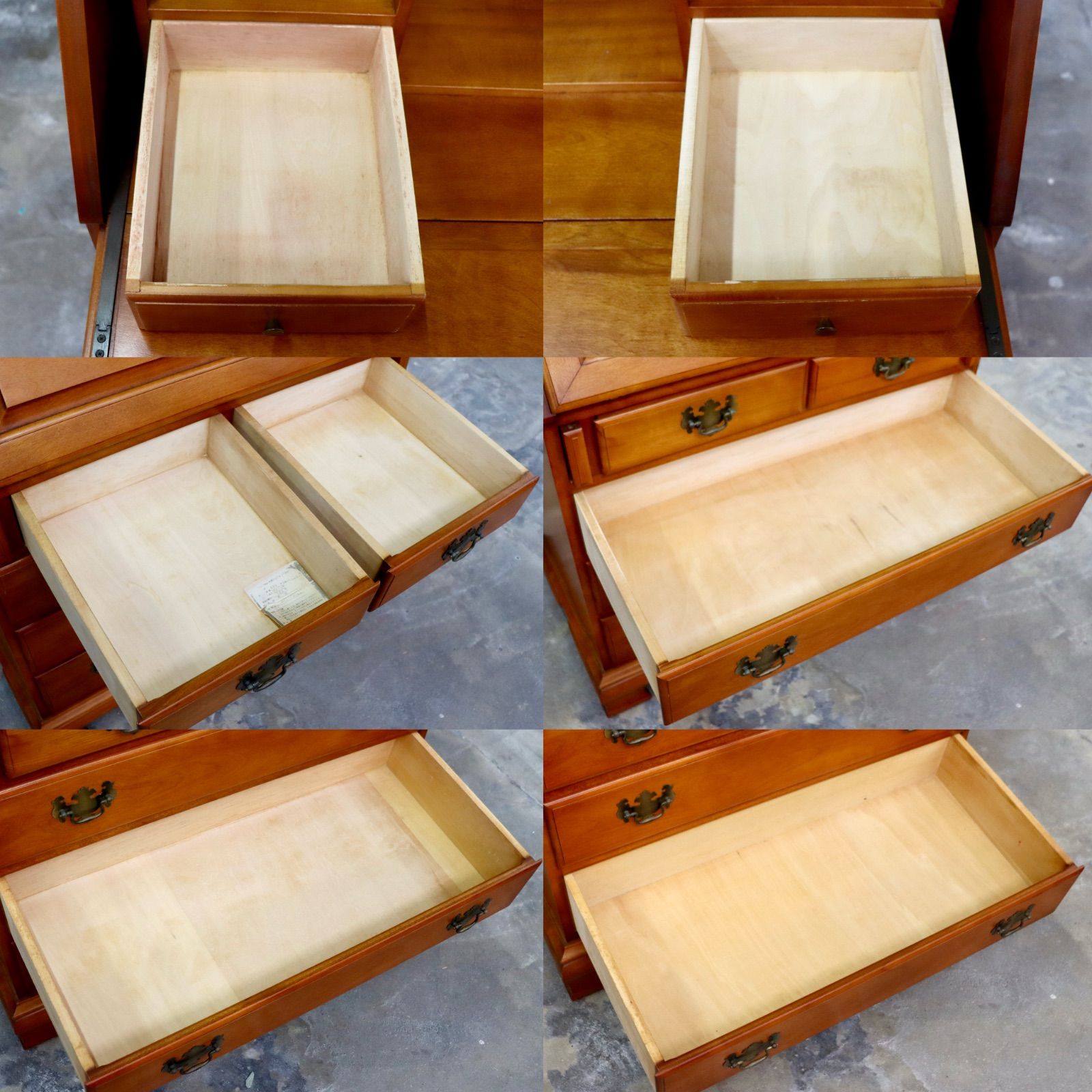 GMIK744○横浜ダニエル / Daniel ライティングビューロー 学習机 書斎