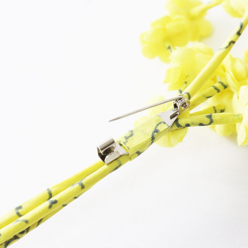 極美品 21SS ミナペルホネン mina perhonen ensoku コサージュ