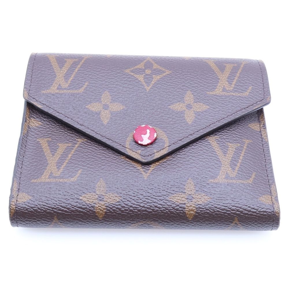 LOUIS VUITTON (ルイヴィトン) モノグラム ヴィクトリーヌ フューシャ