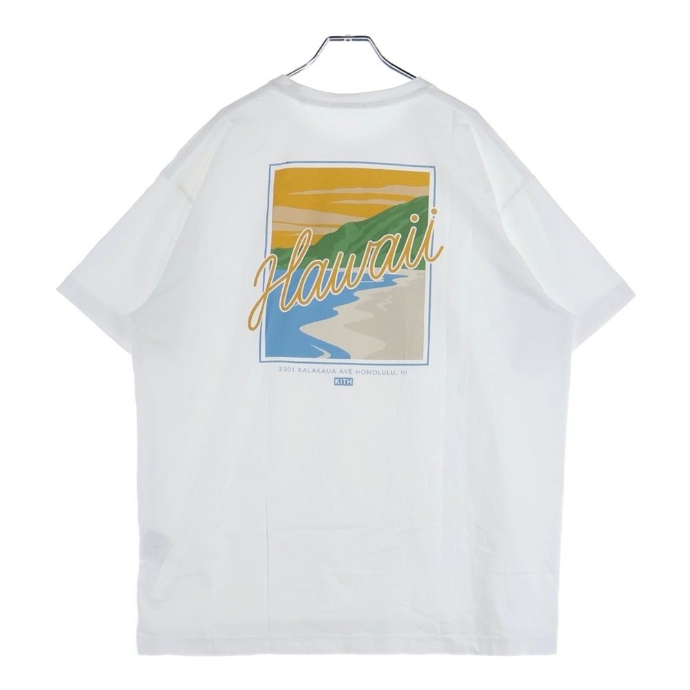 KITH (キス) HAWAII BEACH TEE ハワイ限定 ビーチ ボックスロゴ バック
