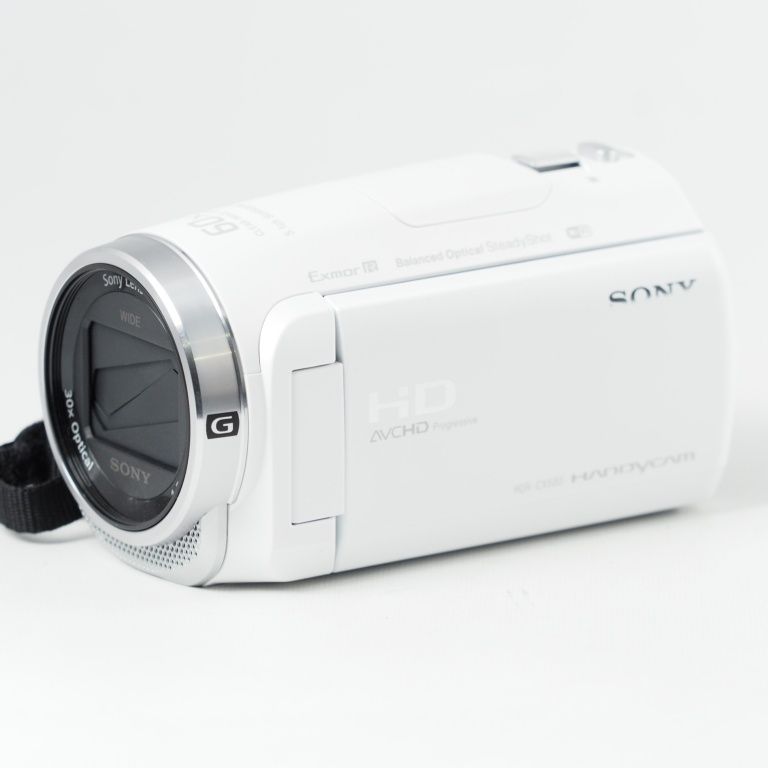 SONY Handycam CX680 光学30倍 内蔵メモリー64GB ホワイト ソニー