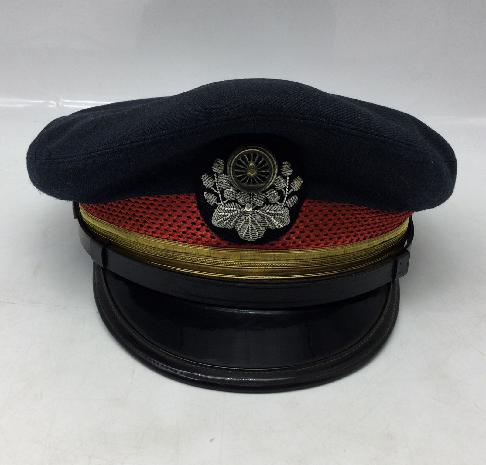 2008 【当時物】国鉄 帽子 2号形 日本国有鉄道 制帽 鉄道グッズ