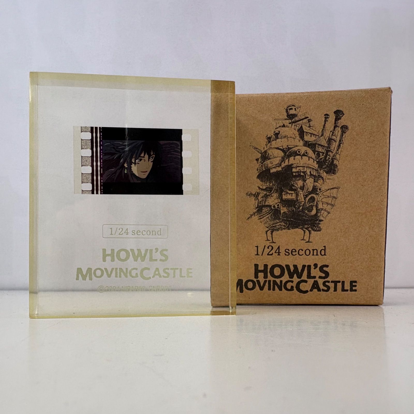 非売品 ハウルの動く城 1/24secondクリスタルキューブ 映画フィルム