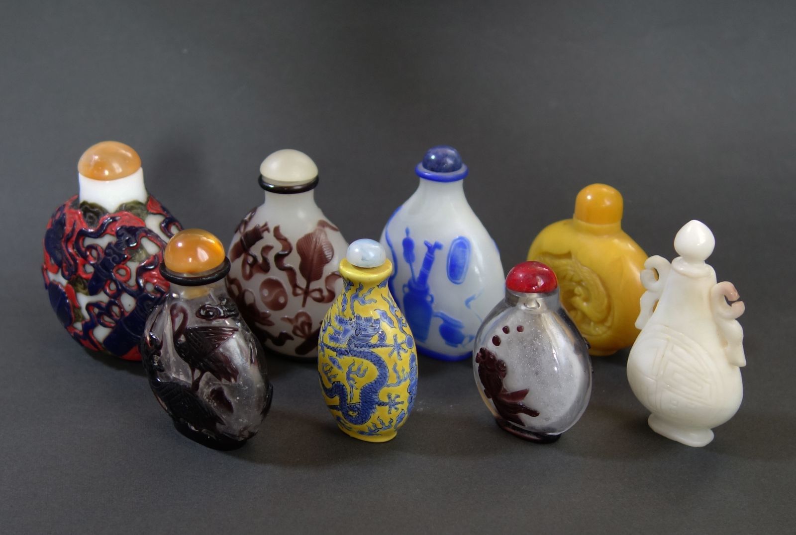 骨董逸品【鼻煙壺×8点】 喫煙具 中国美術 中国古玩 骨董 古美術 美術