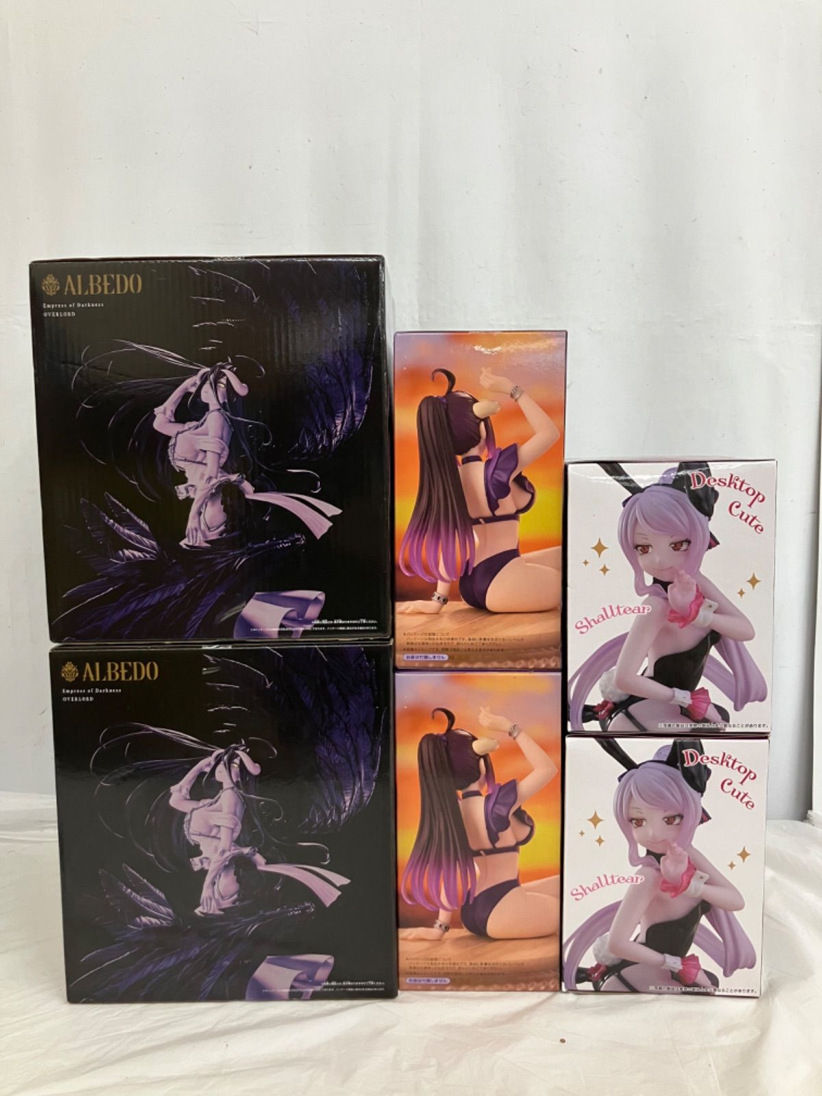 未開封 オーバーロード アルベド シャルティア フィギュア まとめ 3種