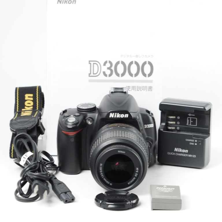 Nikon デジタル一眼レフカメラ D3000 AF-S Nikkor 18-55mm VRレンズ