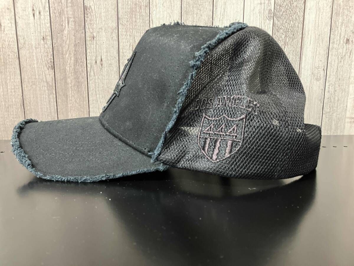 YOSHINORI KOTAKE ヨシノリコタケ メッシュキャップ ブラック LA