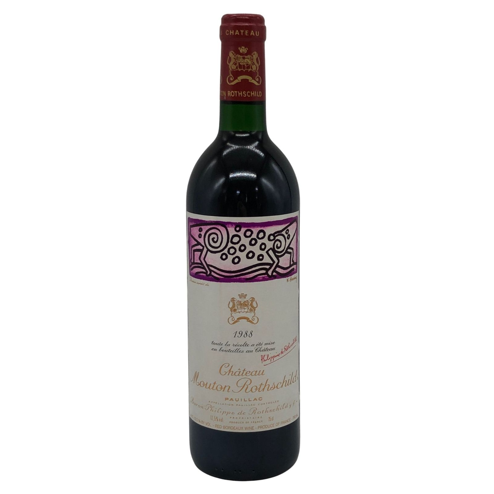 シャトー ムートン ロートシルト 1988 750ml 12.5%【C2】 - メルカリ