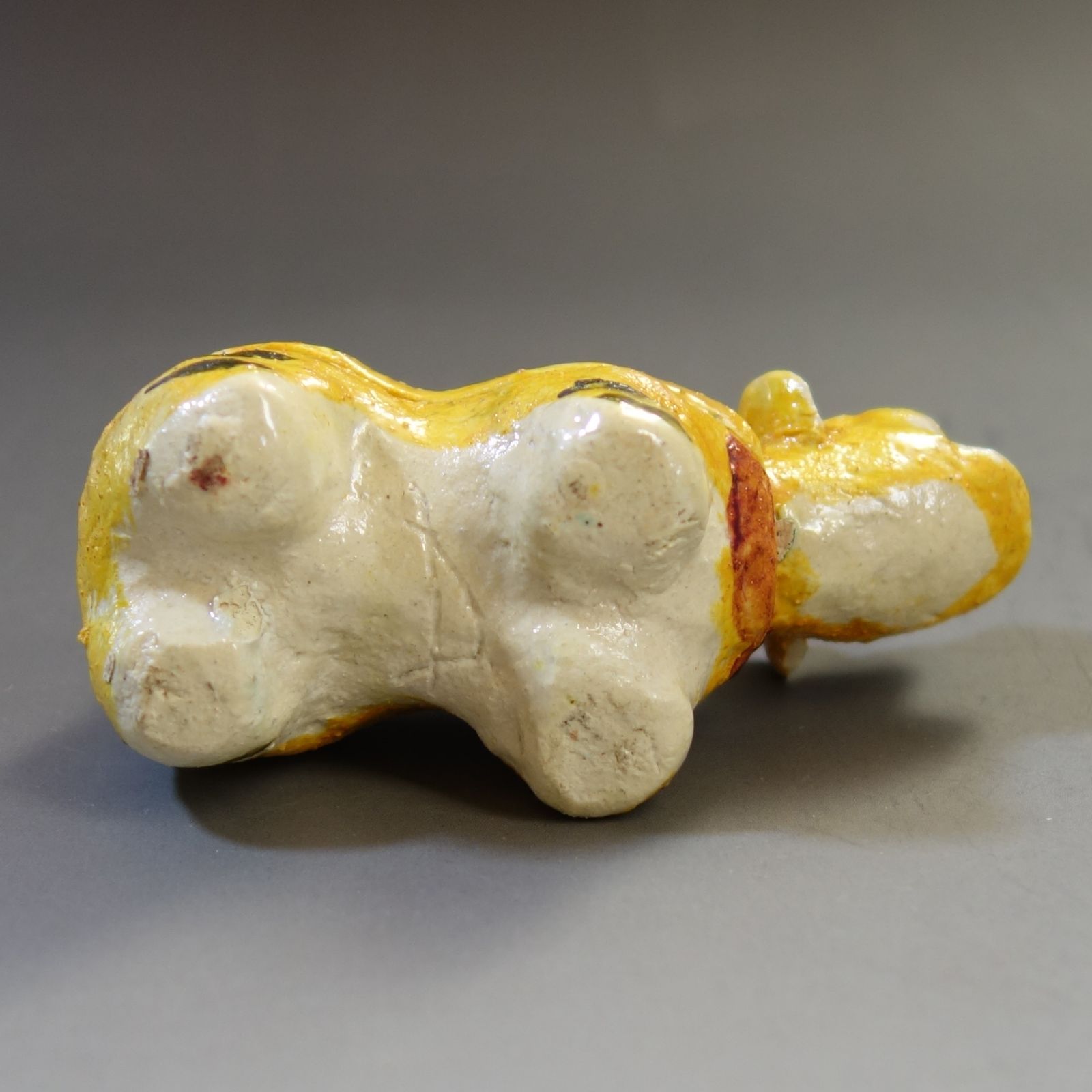 骨董逸品【動物 香合×4点 陶器】(共箱付き) 茶道具 香合 陶器 骨董 古