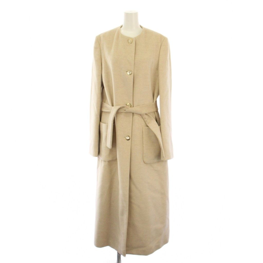 サルヴァトーレフェラガモ Salvatore Ferragamo ノーカラーコート