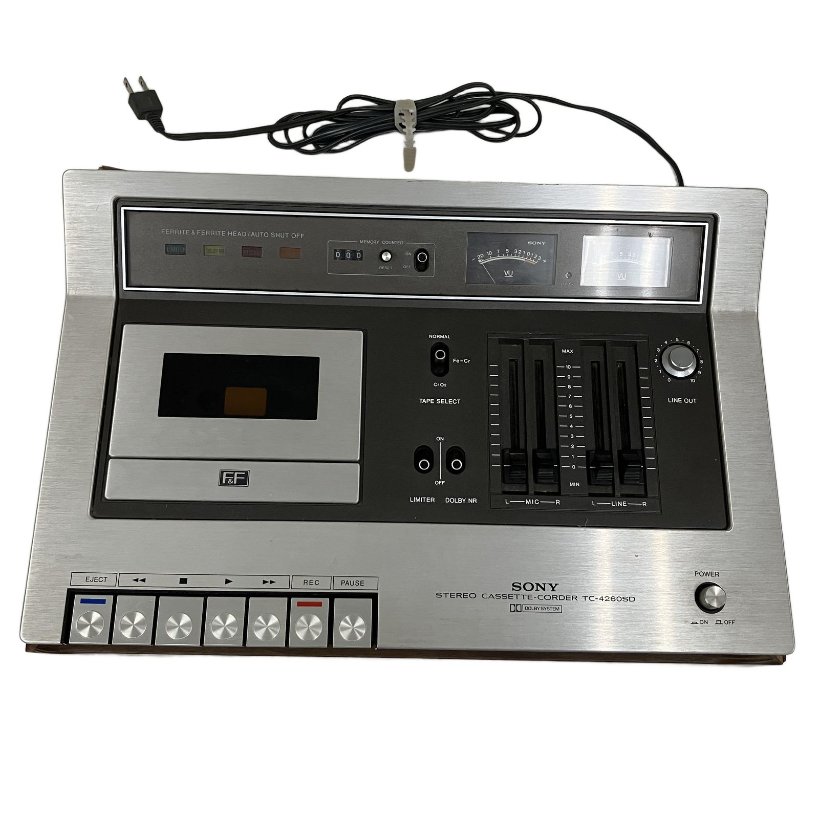 SONY ソニー TC-4260SD テープレコーダー オーディオ 音響機器 中古