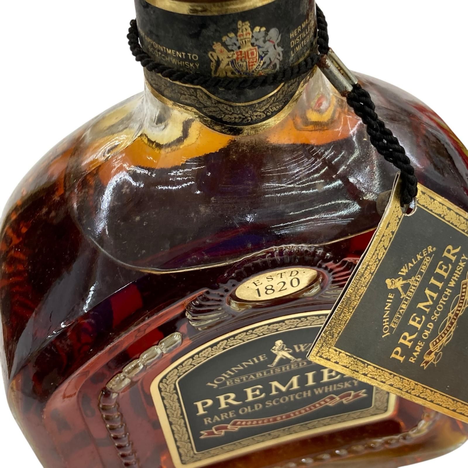 186000 古酒 ジョニーウォーカープレミア スコッチウイスキー 43