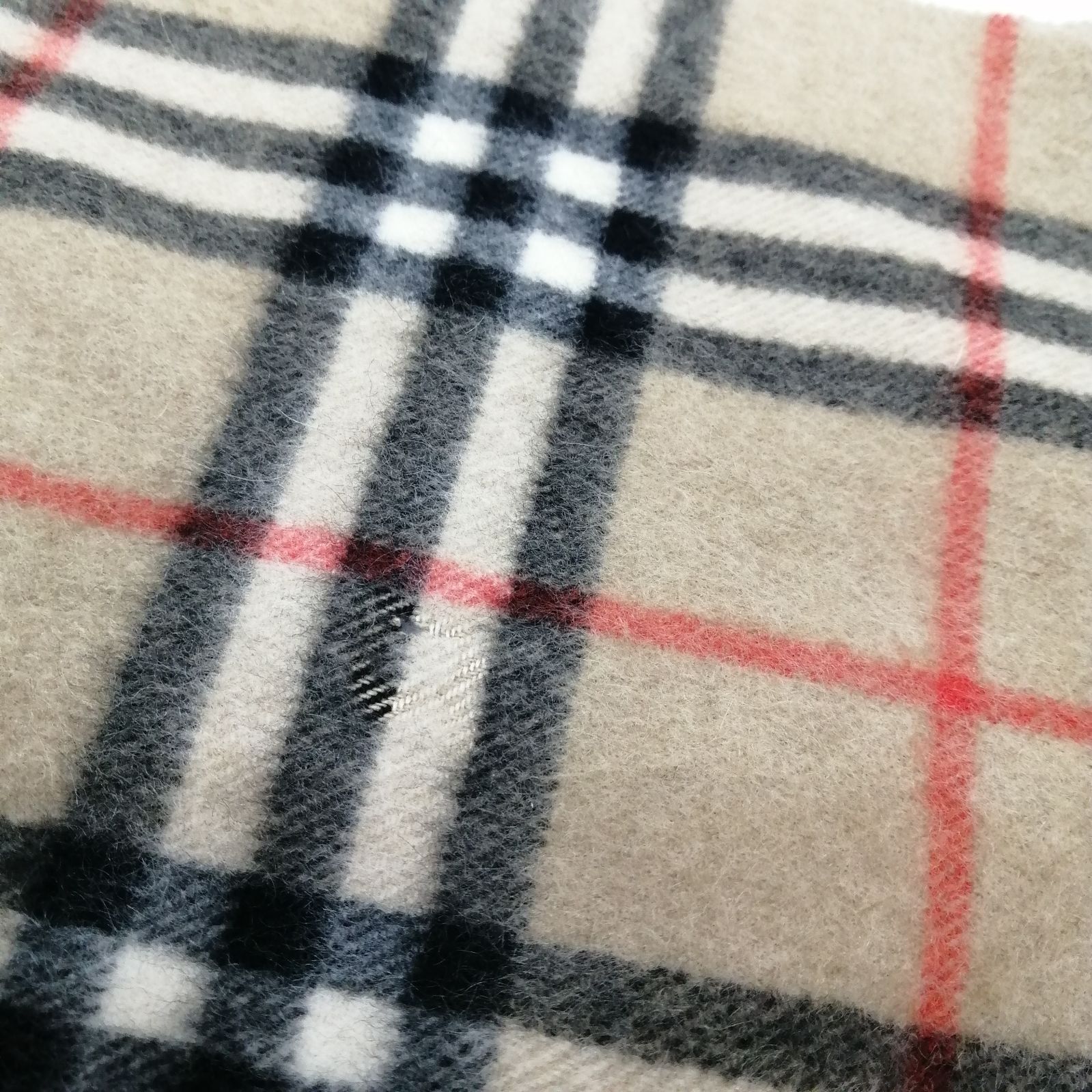 Burberrys バーバリー カシミヤ マフラー ノバチェック 90's C-TK83