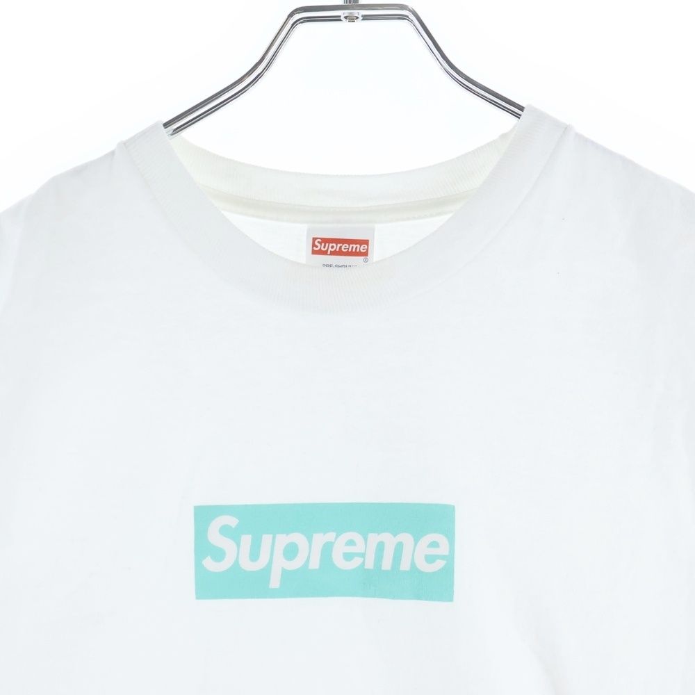 SUPREME (シュプリーム) 21AW ×TIFFANY&Co. Box Logo Tee ティファニー