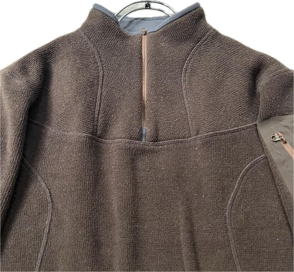arc'teryx アークテリクス フリース ブラウン POLARTEC arc'teryx