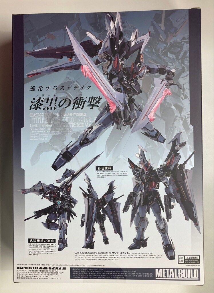 美品 METAL BUILD ストライクノワールガンダム オルタナティブ