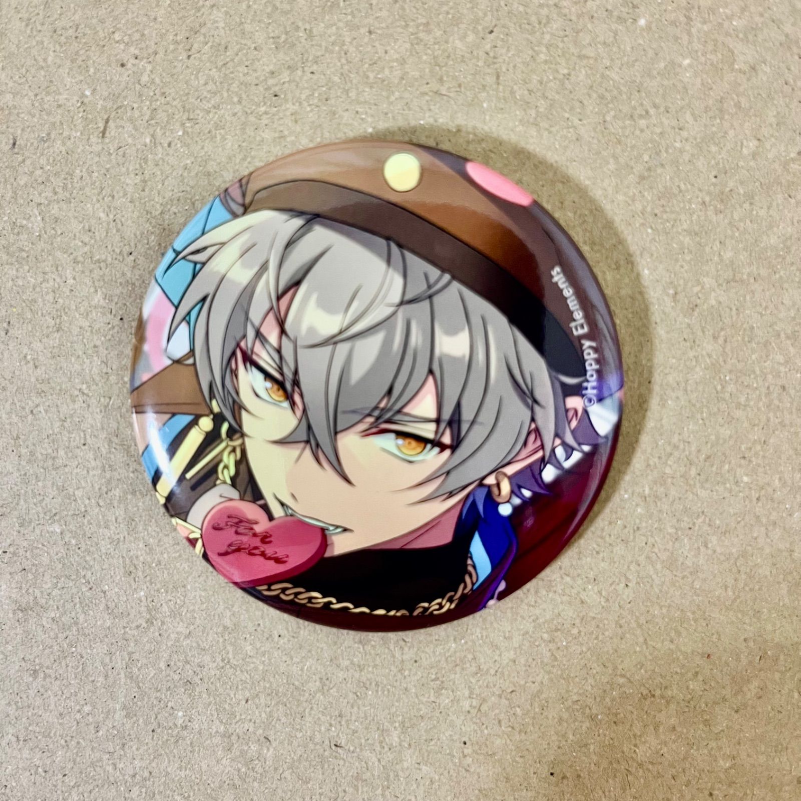 ショップ あんさんぶるスターズ 大神晃牙 フィーチャー缶バッジ