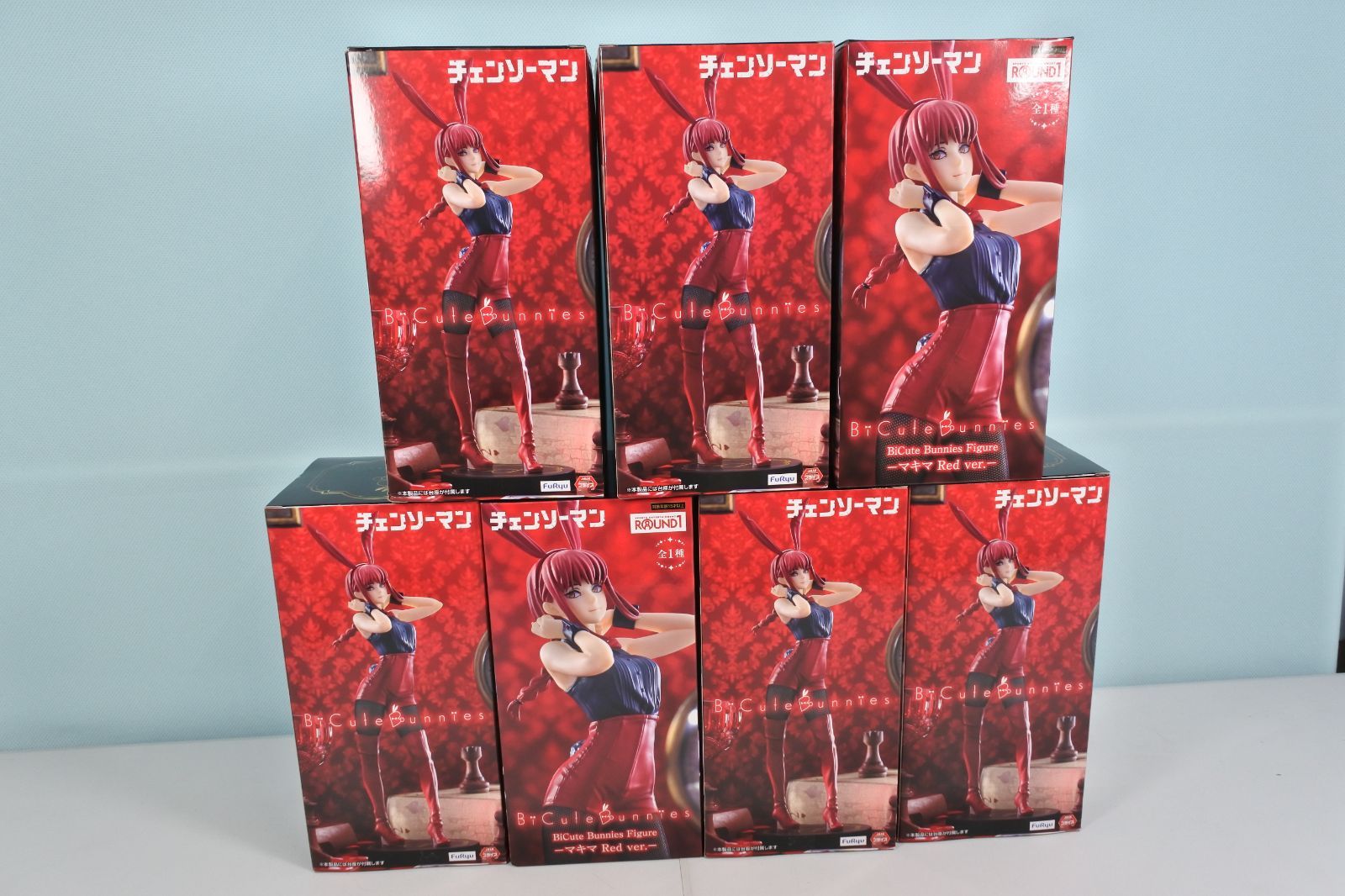 チェンソーマン マキマ・パワー ラウンドワン限定8体セット 中古 未