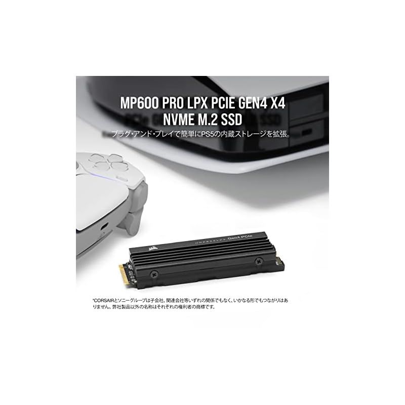 CORSAIR MP600 PRO Low Profileシリーズ 1TBモデル 【LPX PCIe Gen4 x4