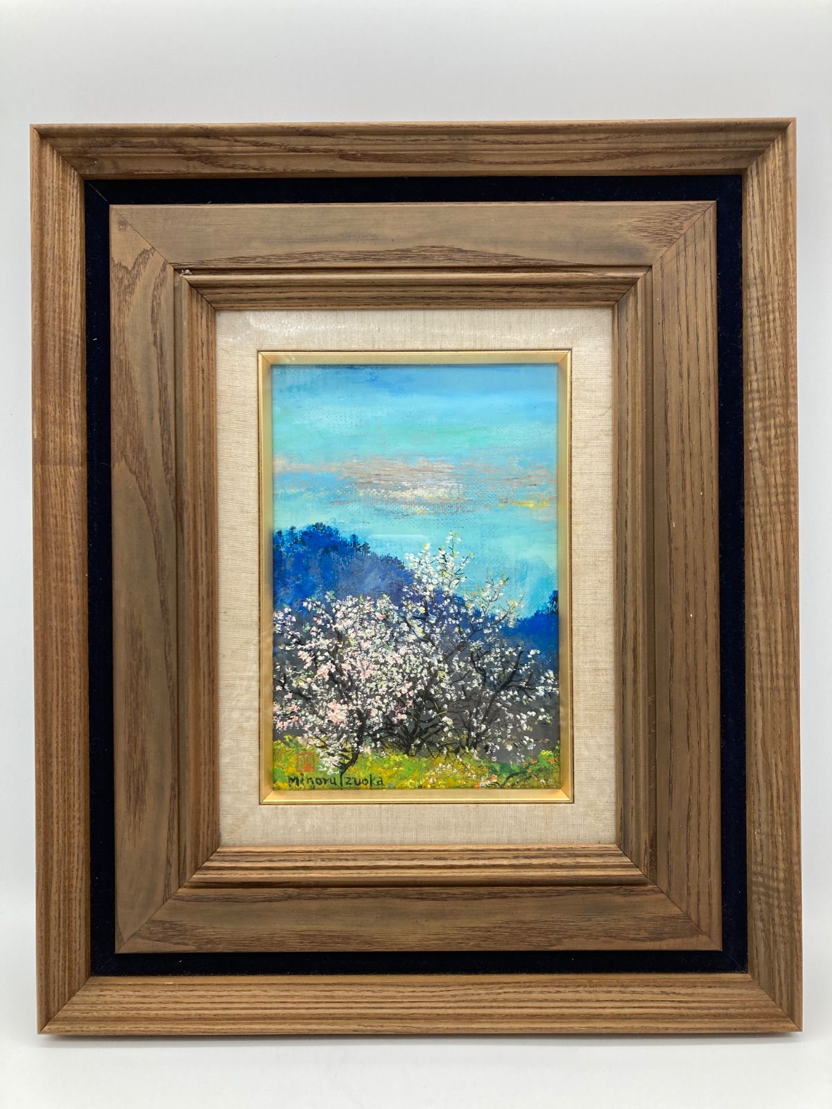 こぶし 油絵 F4(242×333mm) こぶし油絵F4(242×333mm)