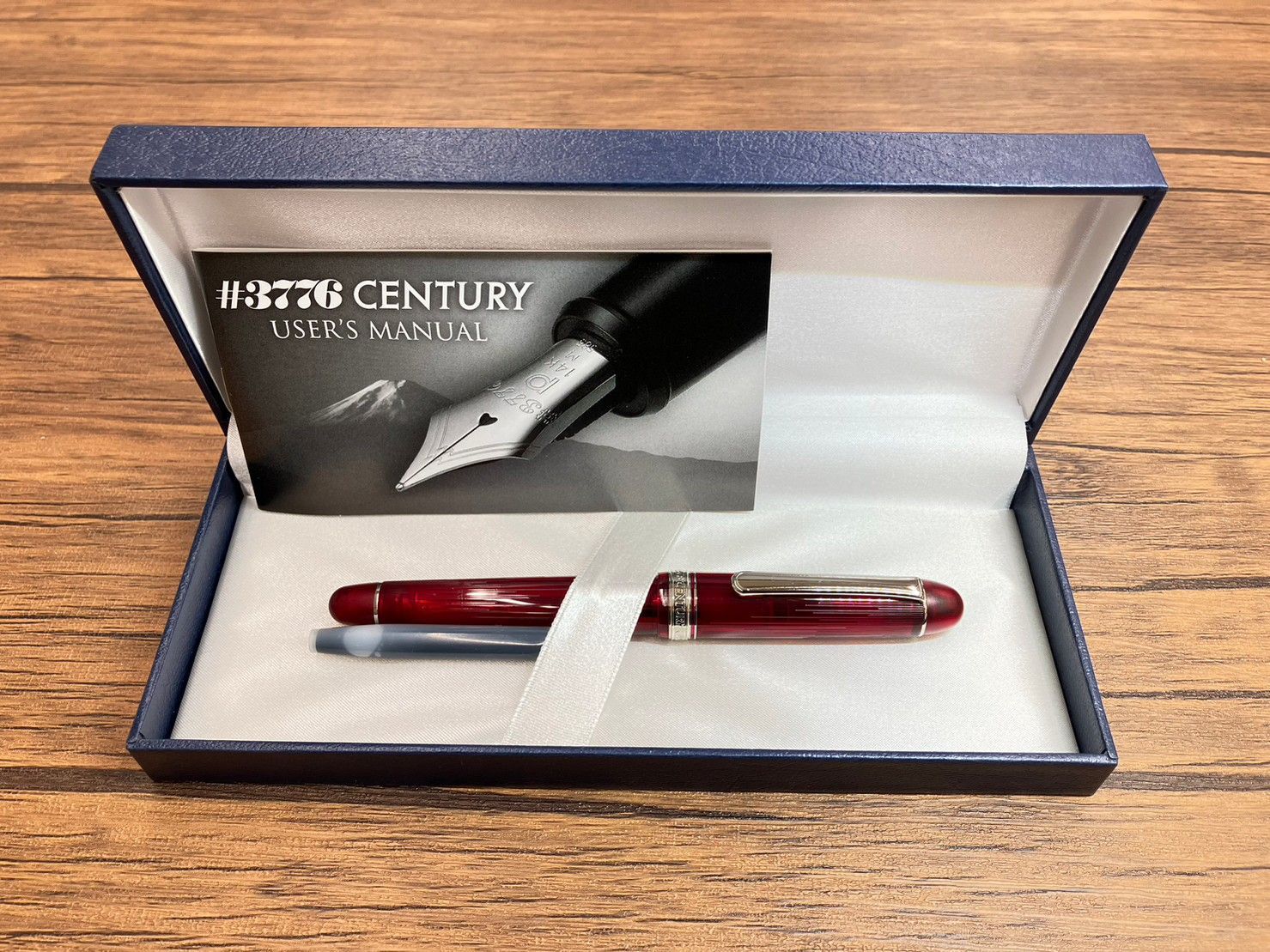 プラチナ万年筆 #3776 センチュリー 春暁 富士旬景シリーズ PNB