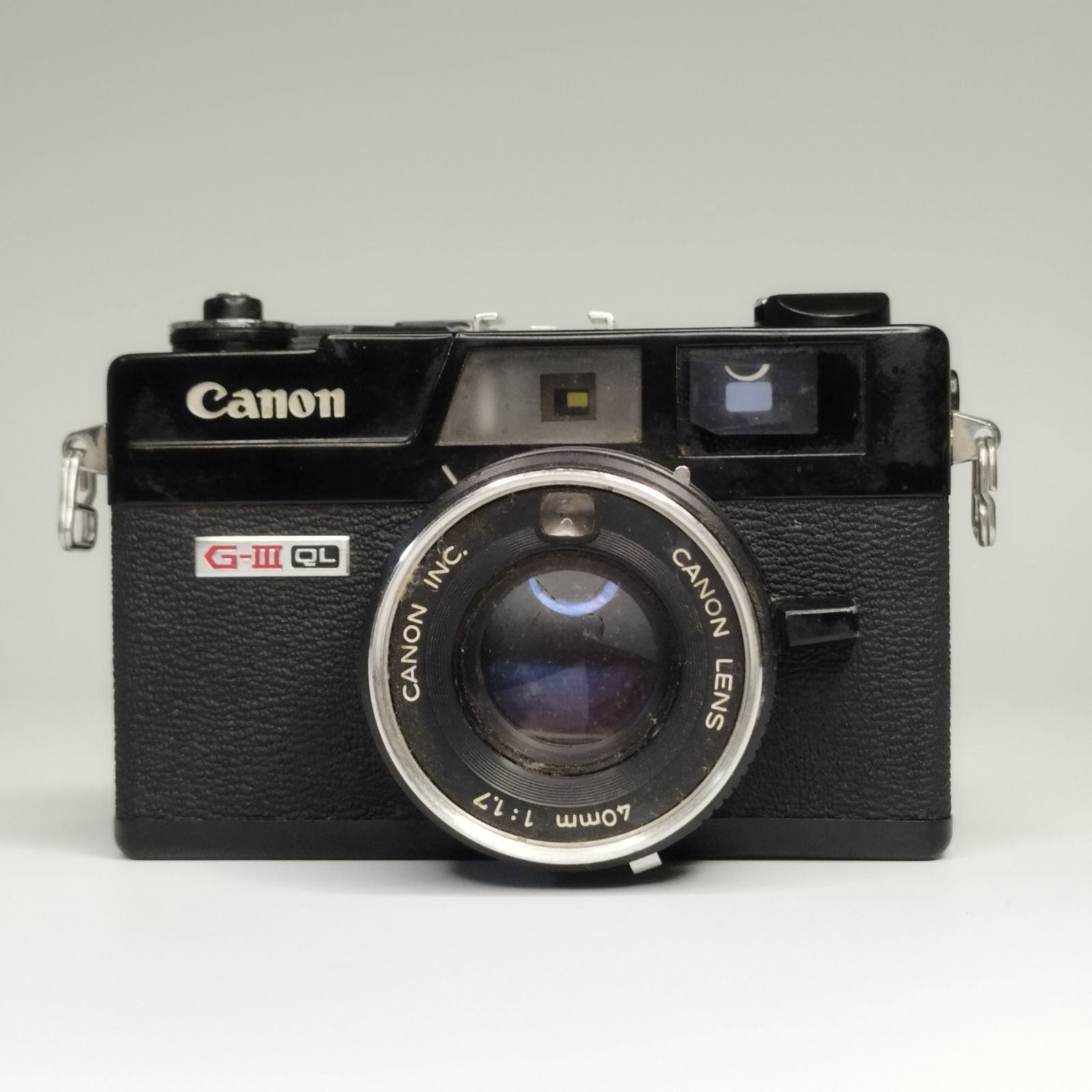 動作品Canon G-Ⅲ QL17 フィルムカメラ 動作確認済み C76 動作品