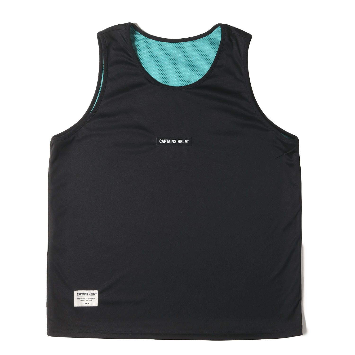 CAPTAINS HELM | LINE RIB MESH TANK-TOP - 【FREEWAY】 茨城県坂東市