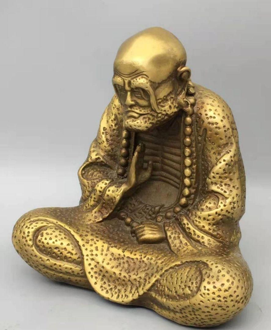 達磨祖師仏像 工芸品 美術品 置物 美術品・アンティーク・コレクション