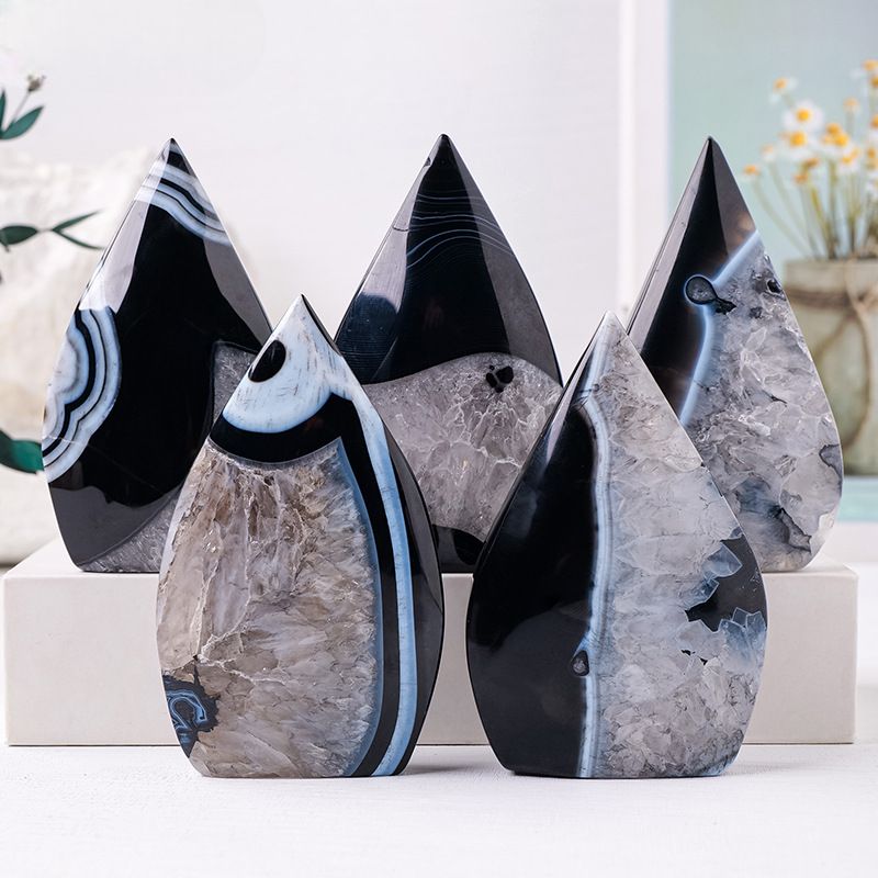 天然石 天然水晶 パワーストーン 黒瑪瑙 ブラックオニキス 黒メノウ