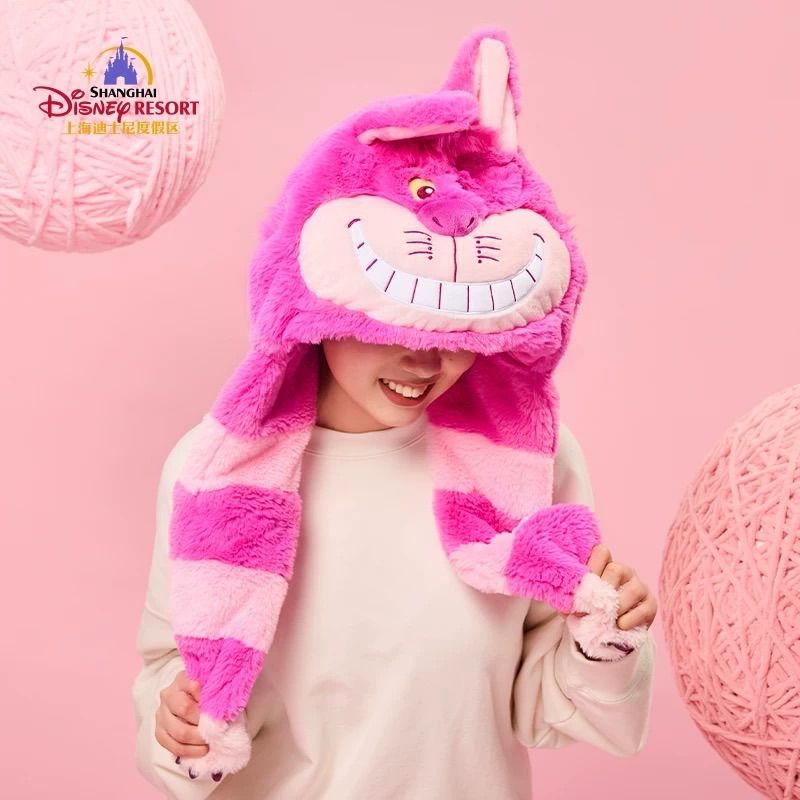 ディズニー チェシャ猫 マフラーキャップ ファンキャップ チシャ猫