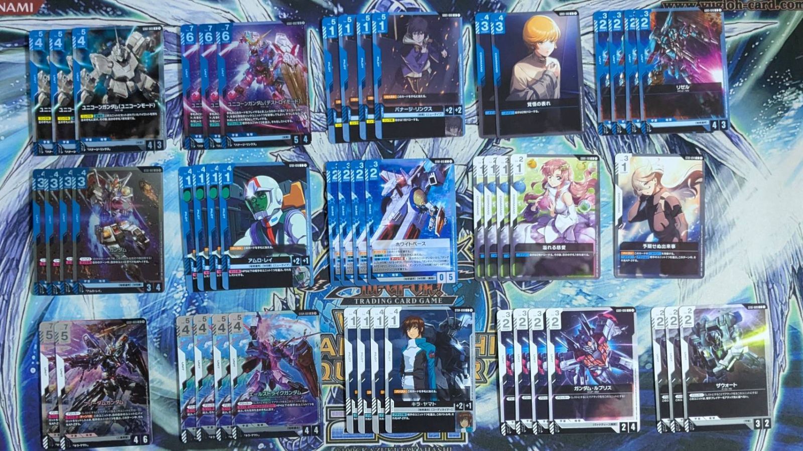 ガンダムカード 紫青デッキ カードダスドットコム 公式サイト | 商品