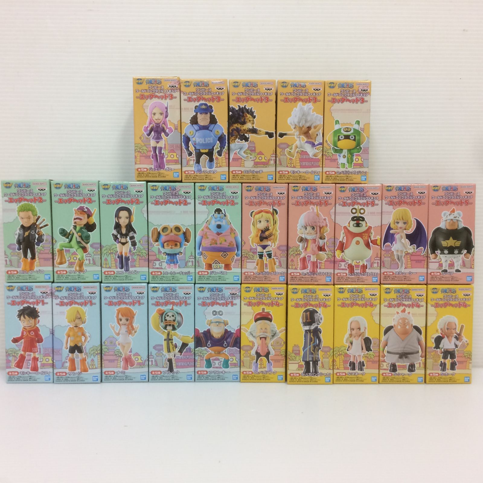 △ワンピース ワールドコレクタブルフィギュア ワーコレ エッグヘッド