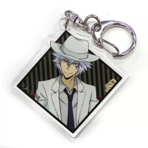 リボーン 白蘭 アクリルキーホルダー その2 J-WORLD リボーン 白蘭